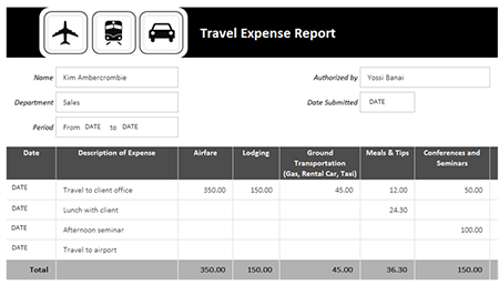 Expense Report