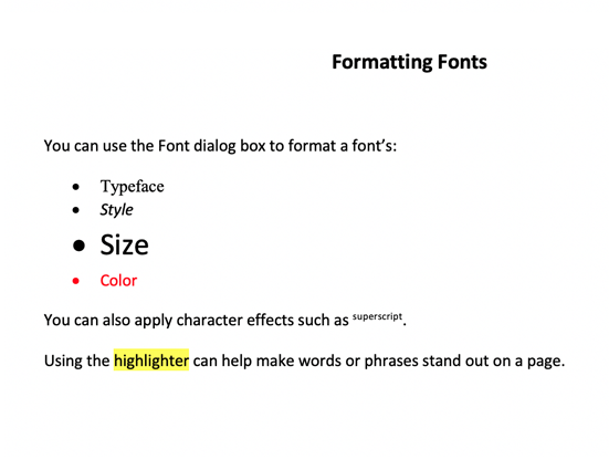 Fonts 2