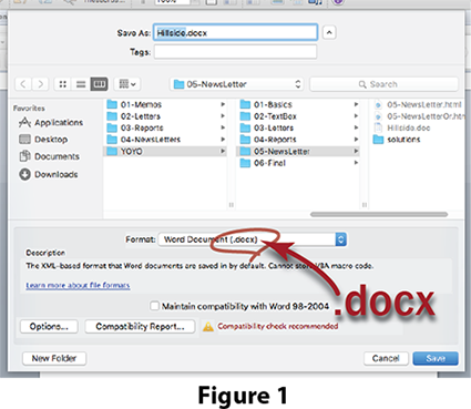 Make .docx